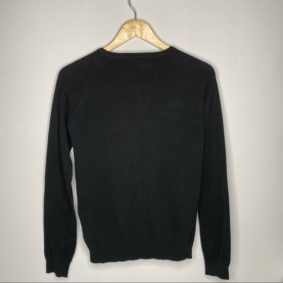 Zara Black Long Sleeve Cardigan Size L - Picture 2 of 6